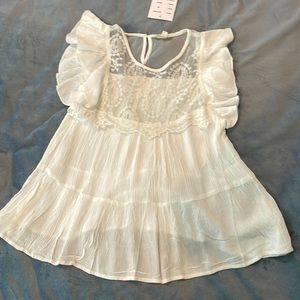 White Rebellion Top Size M